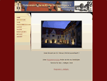Tablet Screenshot of kultur-im-kloster.de